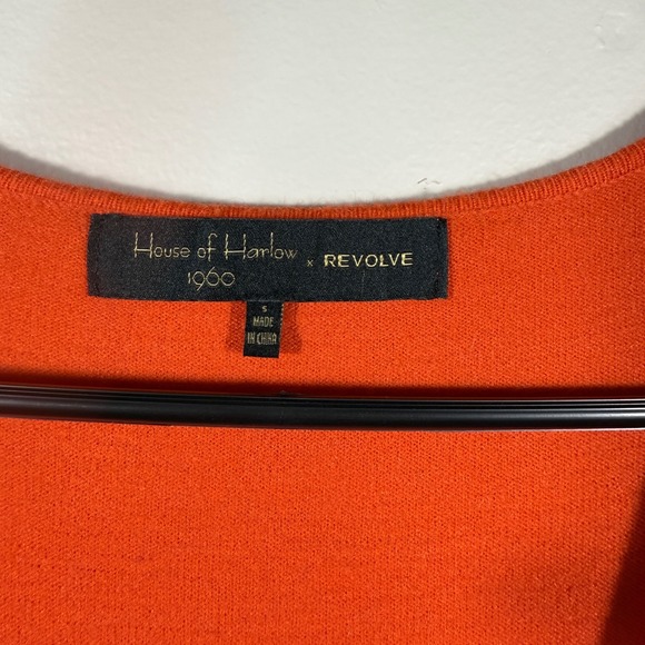 House of Harlow 1960‎ x REVOLVE Petra Sweater Dress Wrap Fringe Retail $178 - Picture 3 of 8